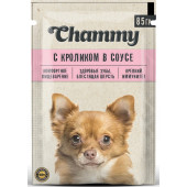 Chammy Корм для собак: с кроликом в соусе